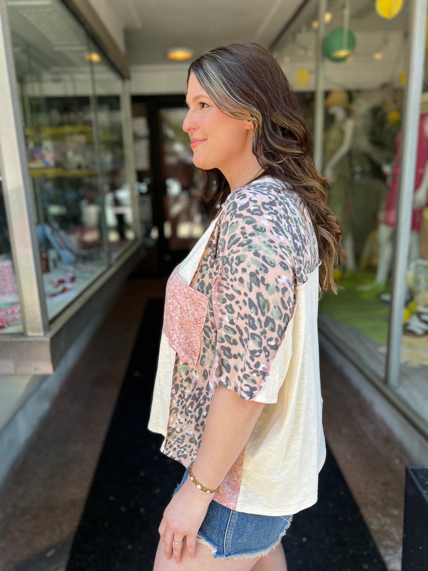 Night To Day Leopard Top
