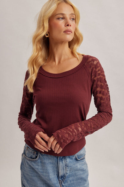 New Outlook Lace Top