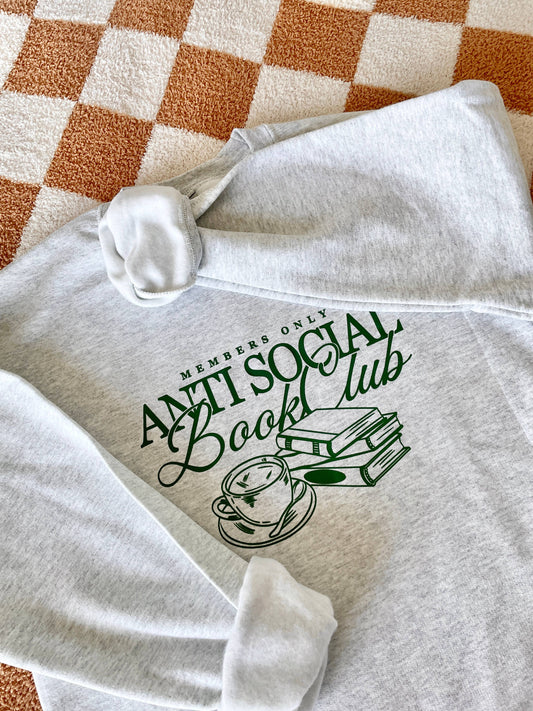 Anti Social Book Club Crewneck