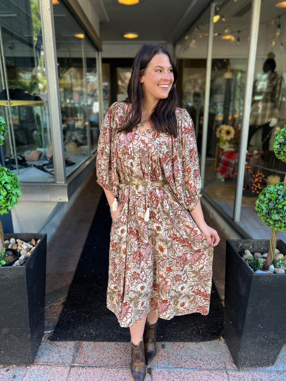 *Final Sale* Baby I Know Floral Maxi