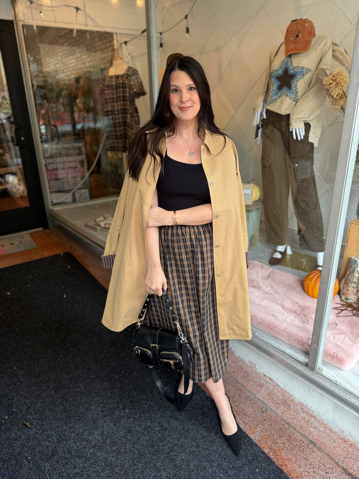 Femme Fatale Trench Coat