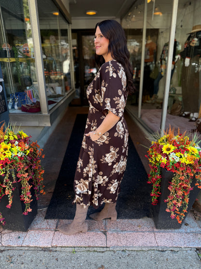I Know You Floral Dress
