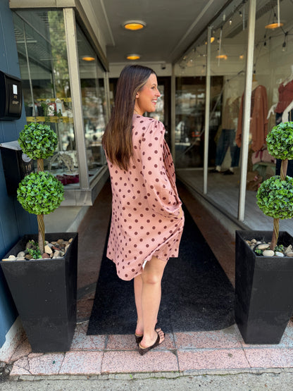 Feel Good Polka Dot Dress