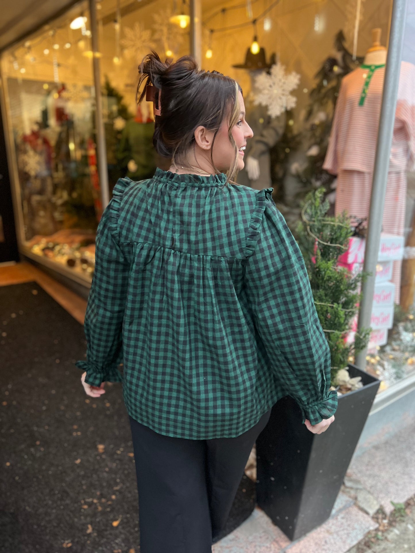 Winter Forest Blouse