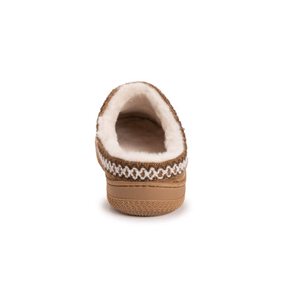 MUK LUKS Jordi Clog Suede Slippers