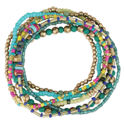 Summer Splash Stretch Bracelet Set