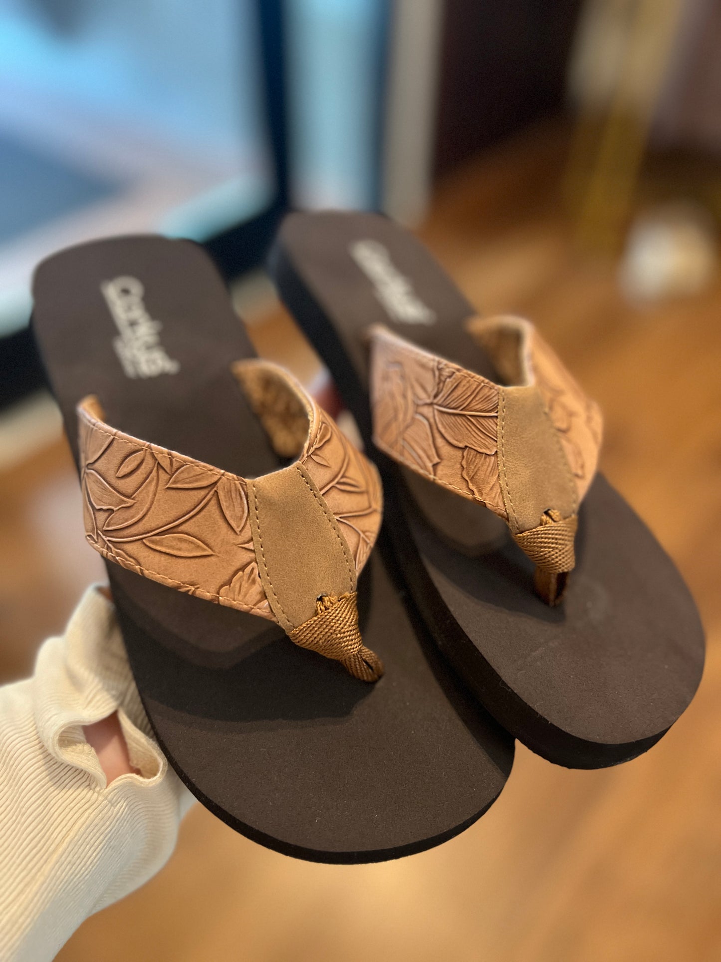 Corkys Summer Break Flip Flops