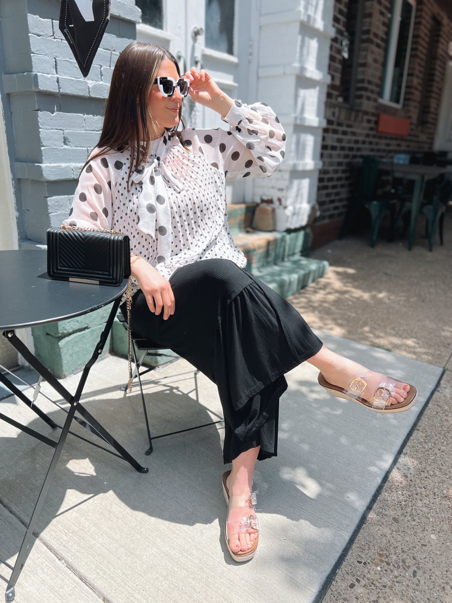 Classy You Polka Dot Blouse