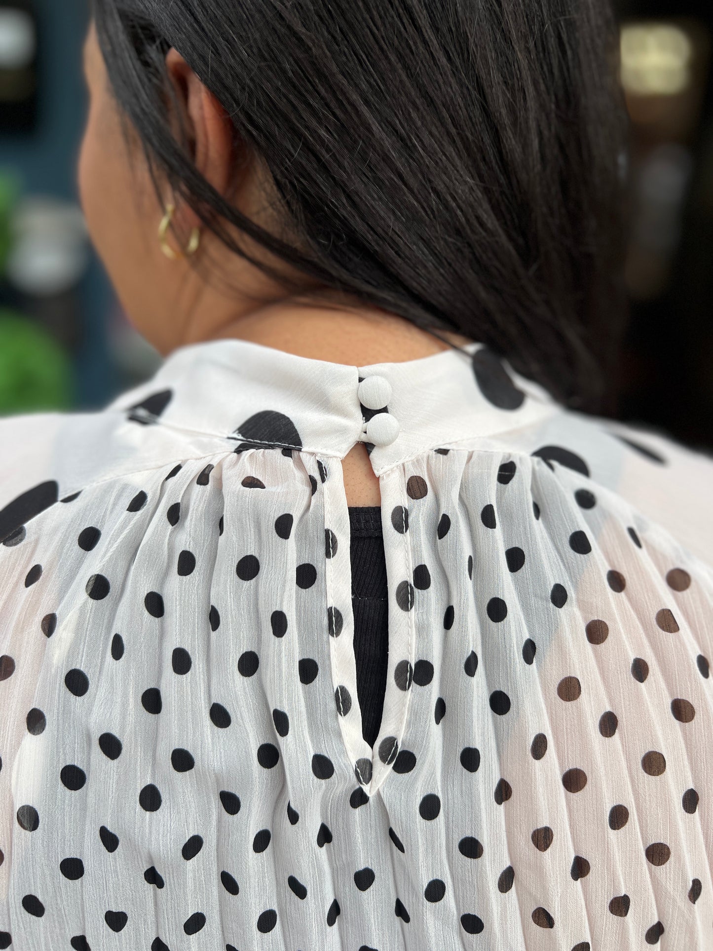 Classy You Polka Dot Blouse