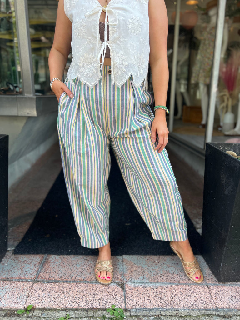 All The Feels Striped Pants
