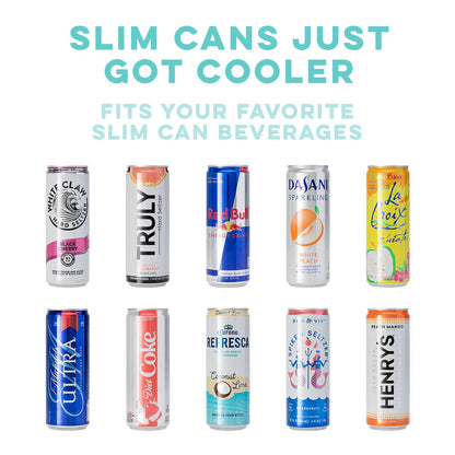 Aqua Skinny Can Cooler (12oz)