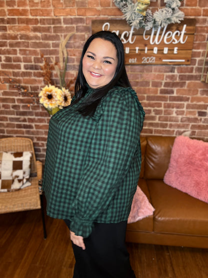 Winter Forest Blouse