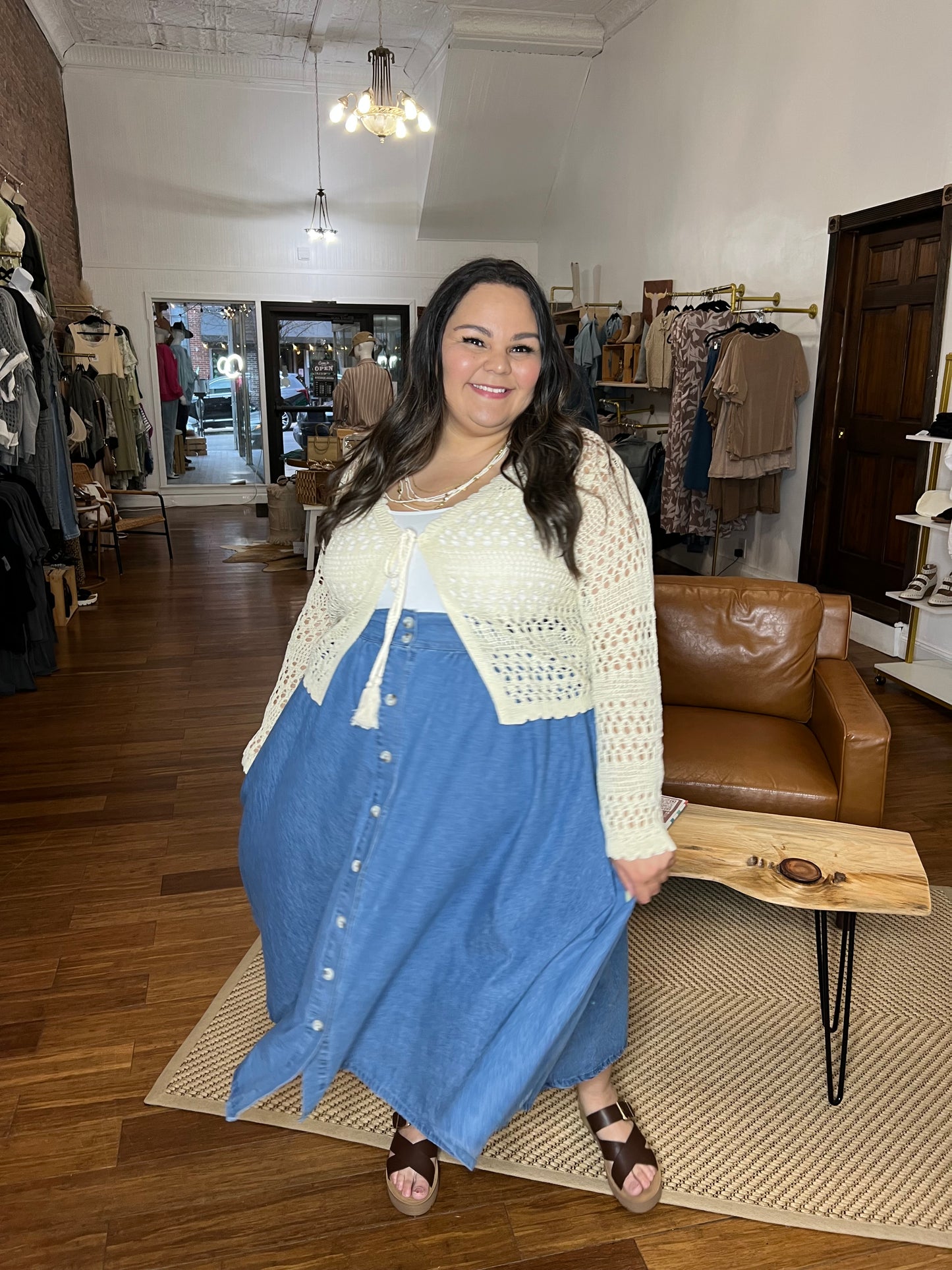 *Final Sale* WB Denim Skirt
