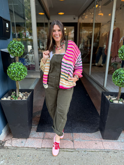 Comfy Dream Stripe Cardigan