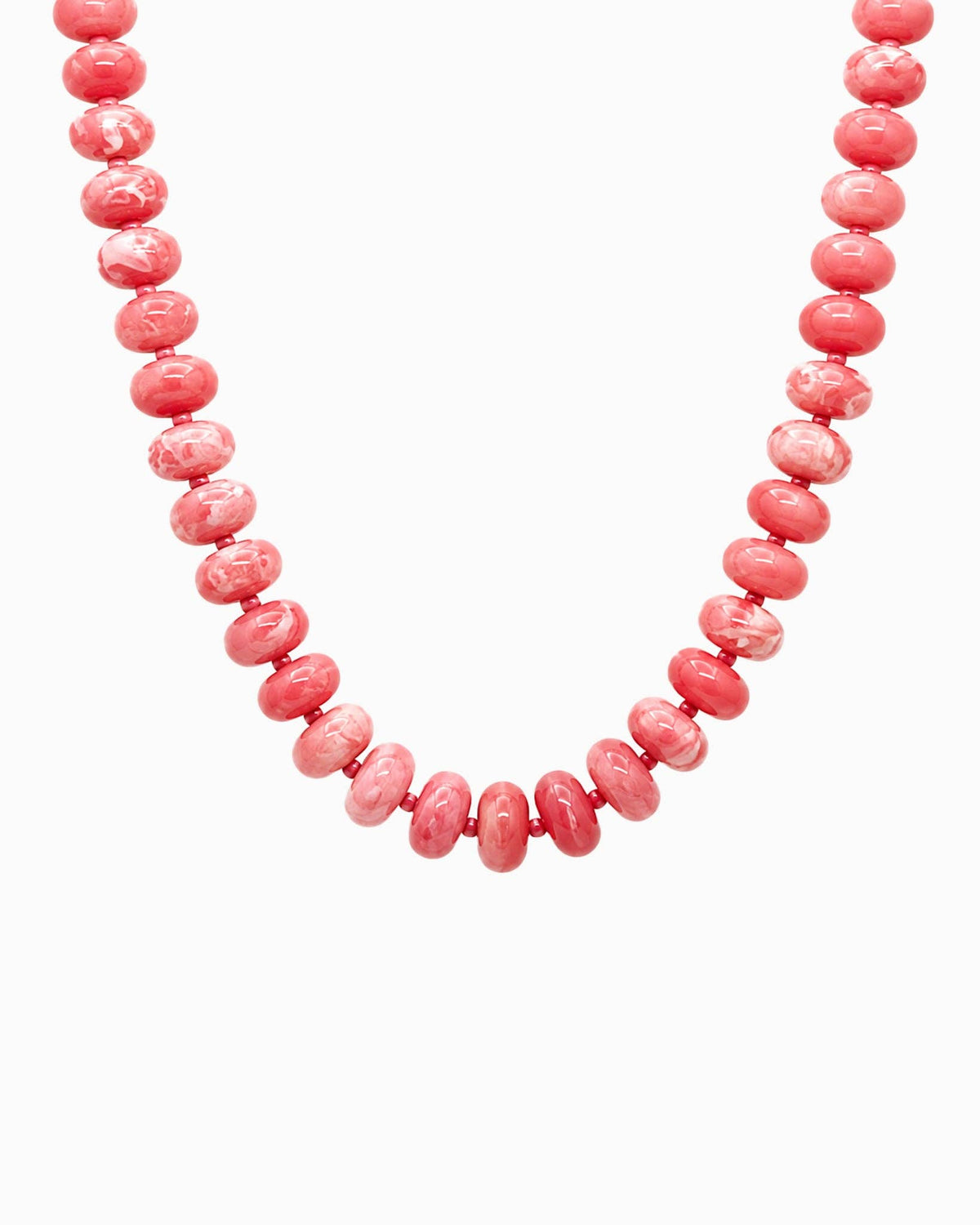 Autumn Marble Seed Necklace