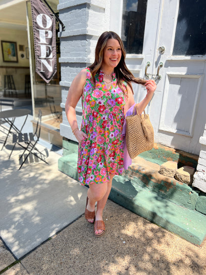Living Garden Mini Dress