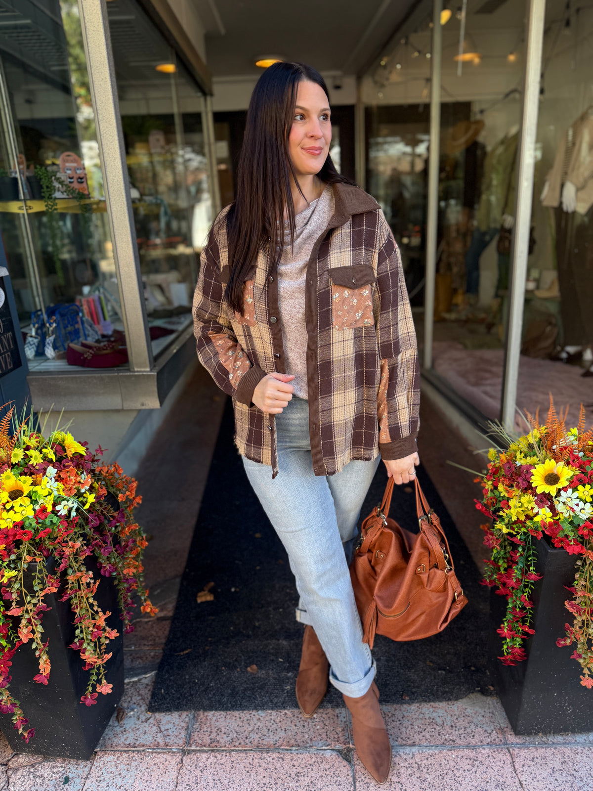 Outsiders Plaid Shacket