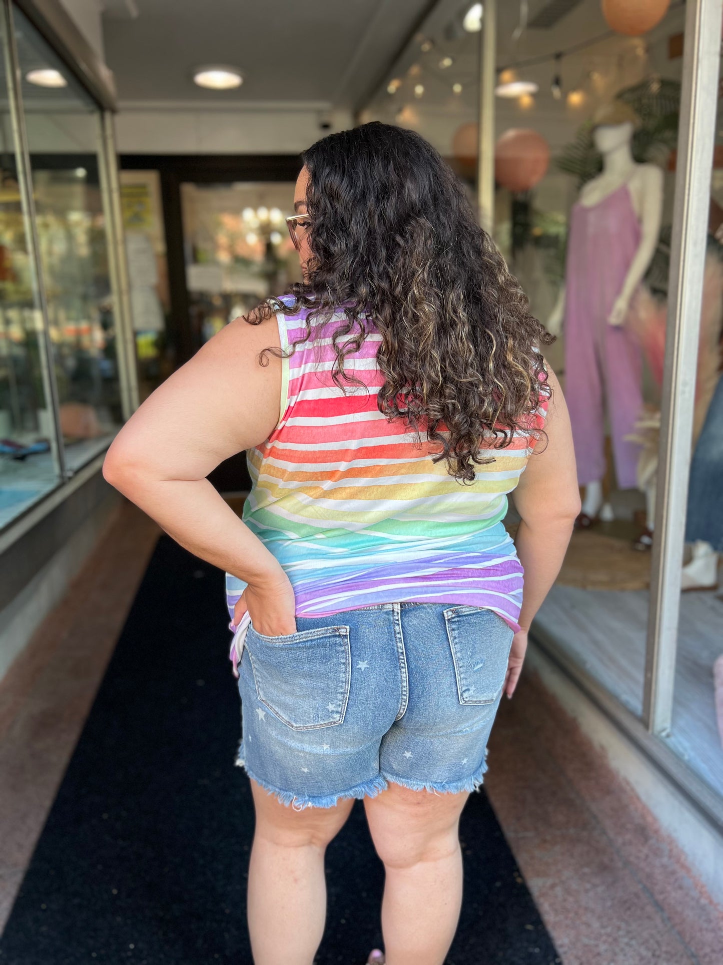 Over The Rainbow Tank Top