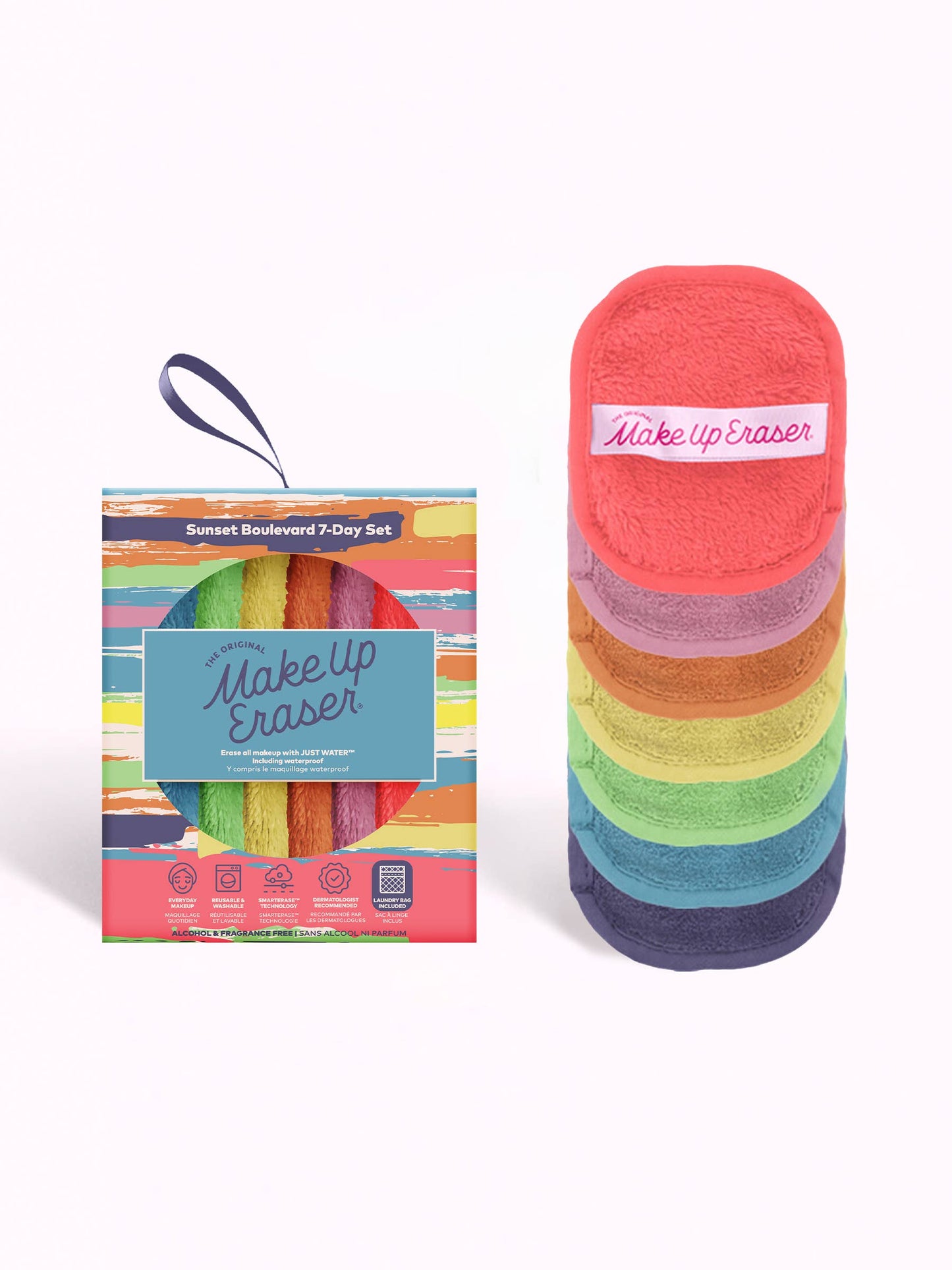 Sunset Boulevard MakeUp Eraser 7-Day Set