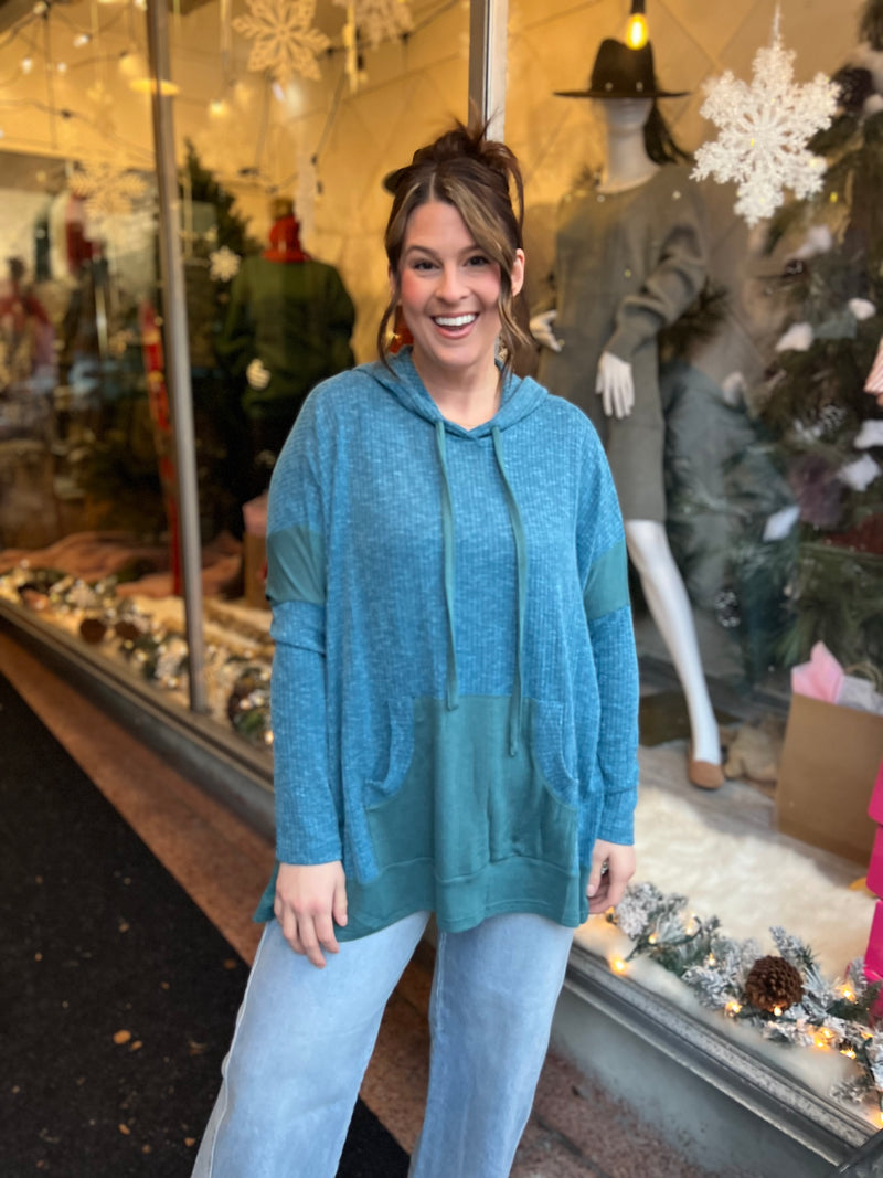 Totally Teal Hoodie