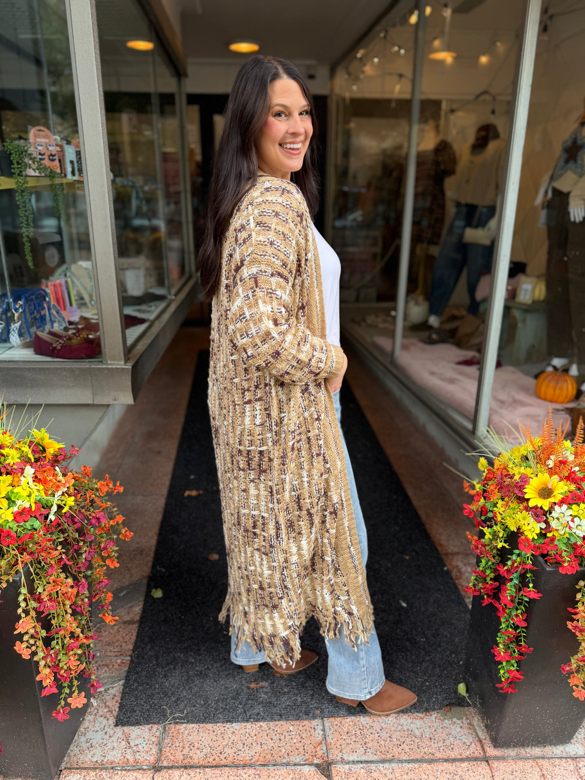 Subtle Shine Knit Cardigan