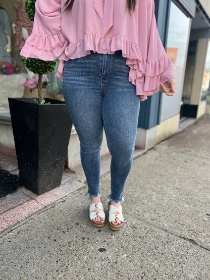 JB Sharkbite Skinny Jeans
