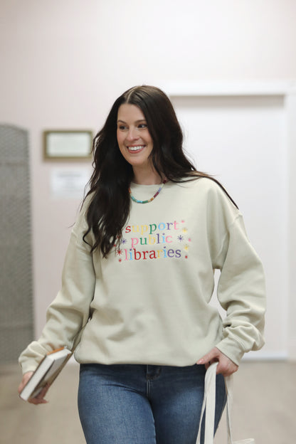 Support Public Libraries Sweatshirt