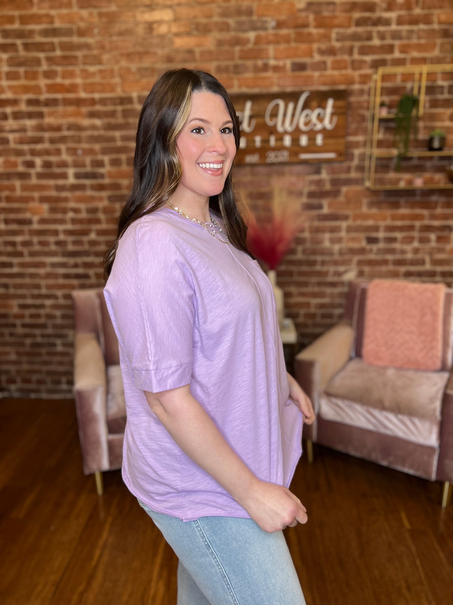 Keep Holding On Oversized Tee