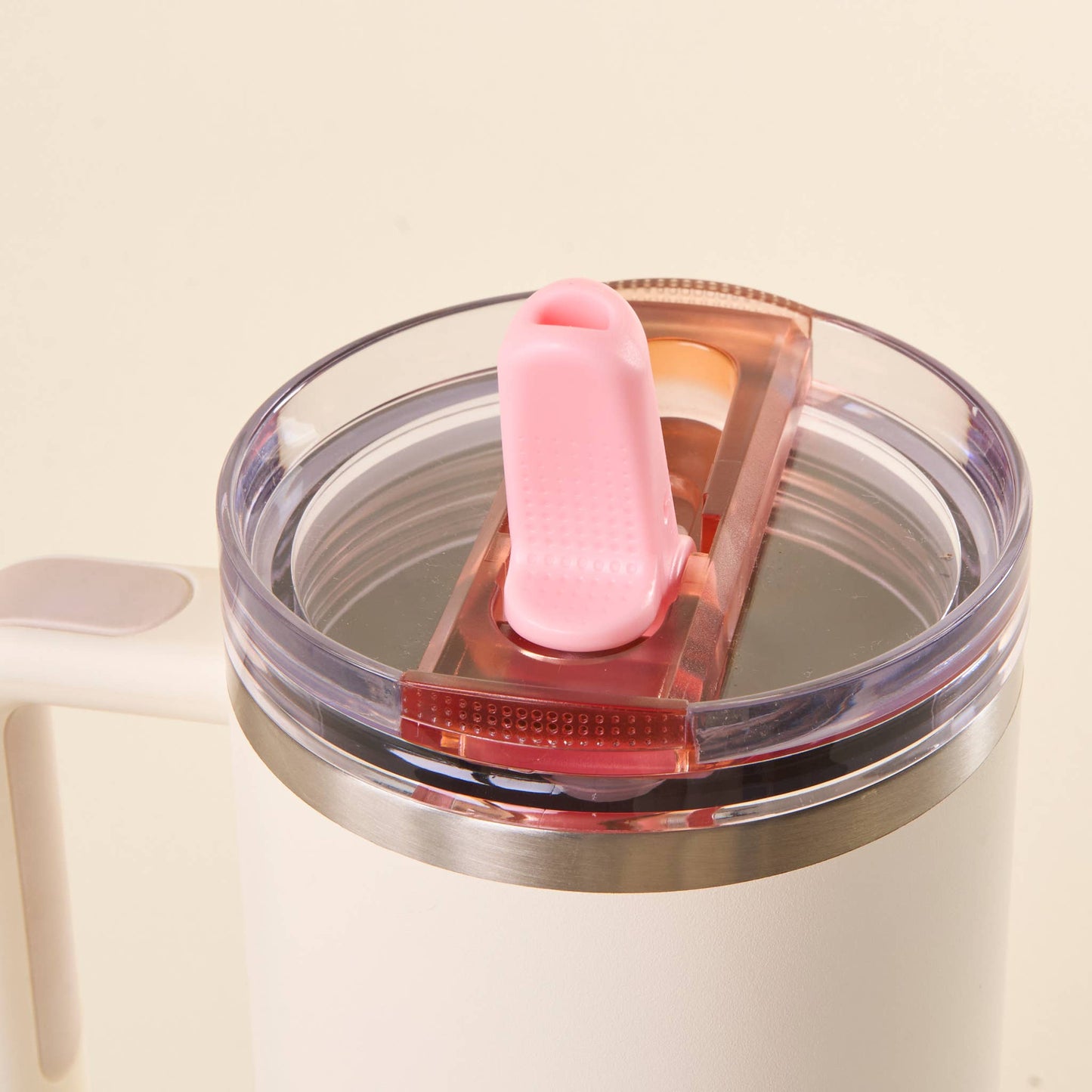 Pink 40 oz Lifestyle Flip Straw Lid