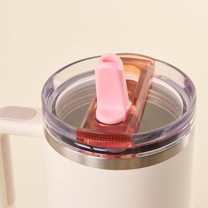 Pink 40 oz Lifestyle Flip Straw Lid