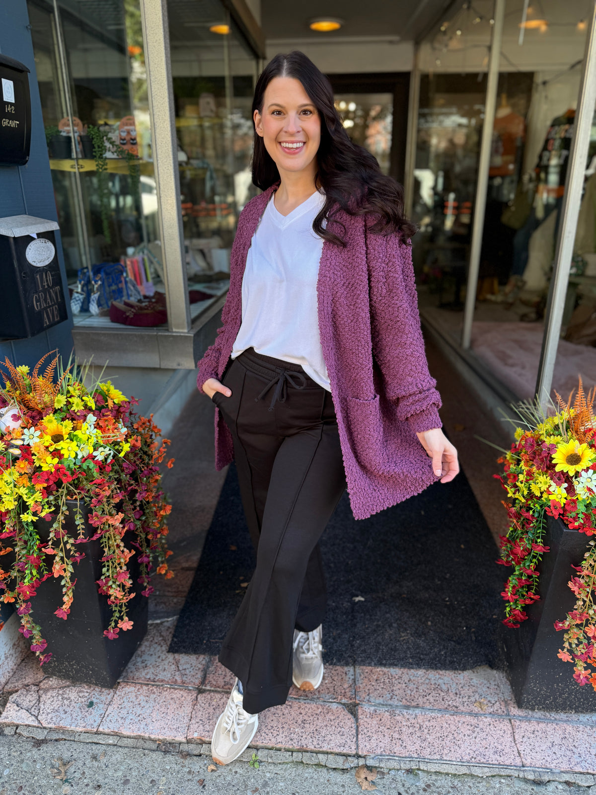 Forever Young Popcorn Cardigan