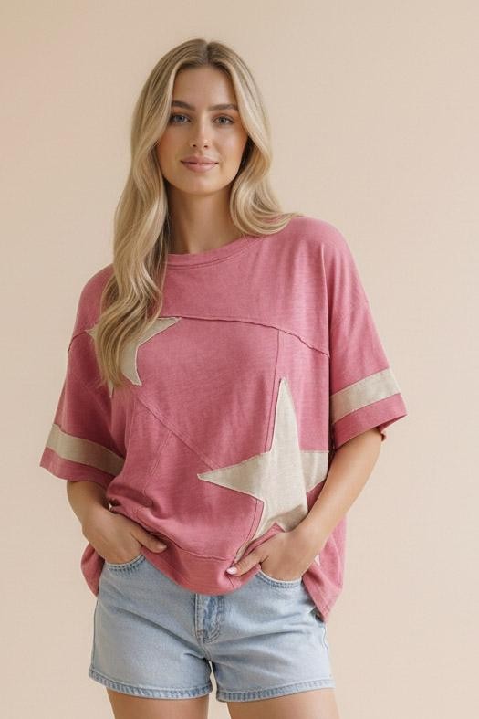 Star Burst Casual Top