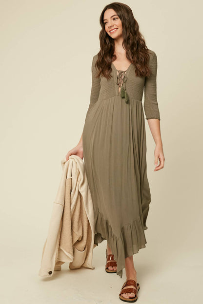Olive You Maxi Dress