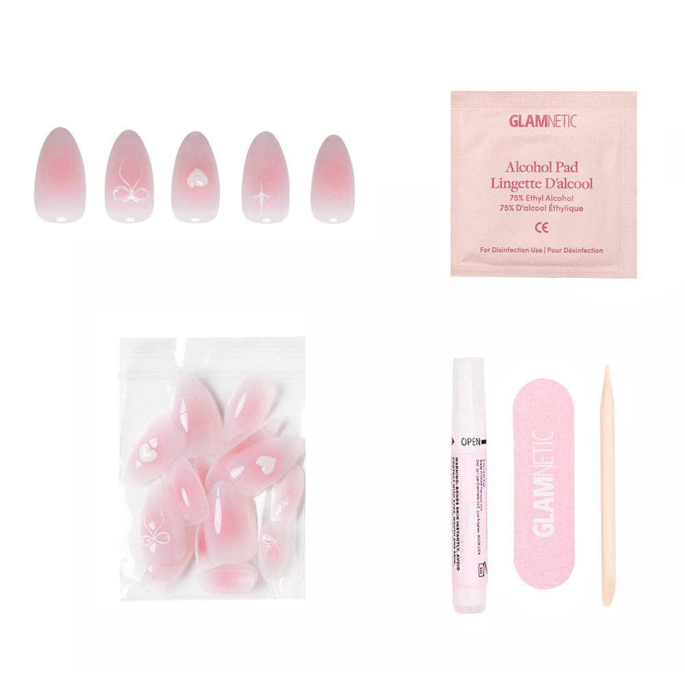 Lovers Knot Press-On Nail Set