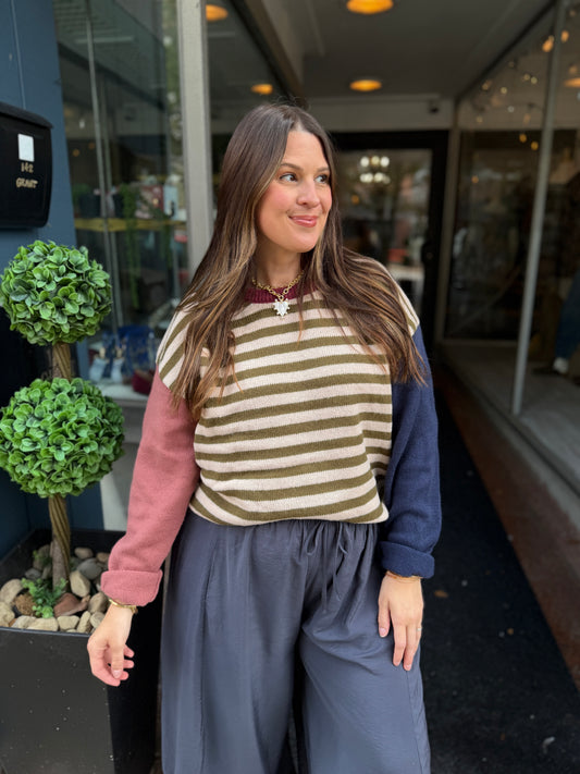 Same As Ever Stripe Sweater