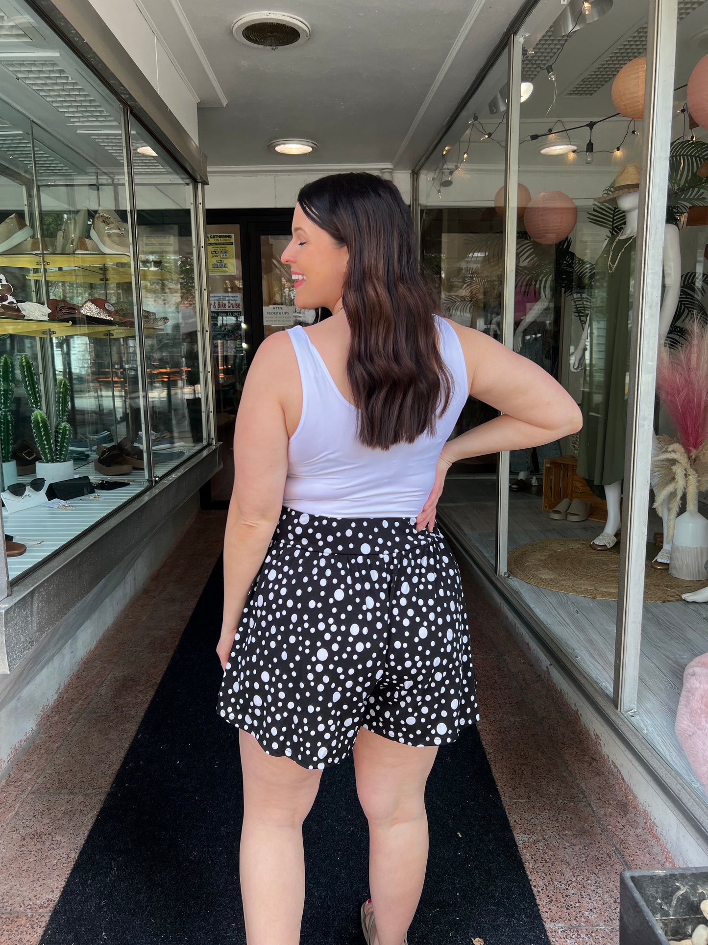*Final Sale* WB Polka Dot Shorts