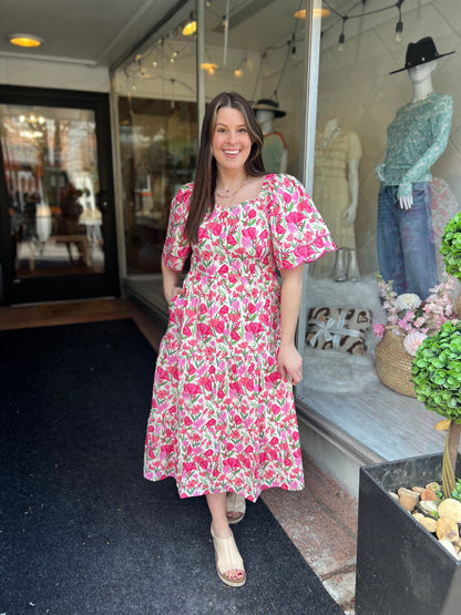 Just Us Midi Dress