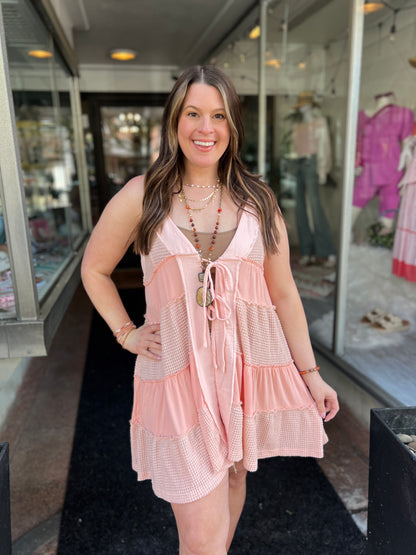 Garden Glow Tiered Dress