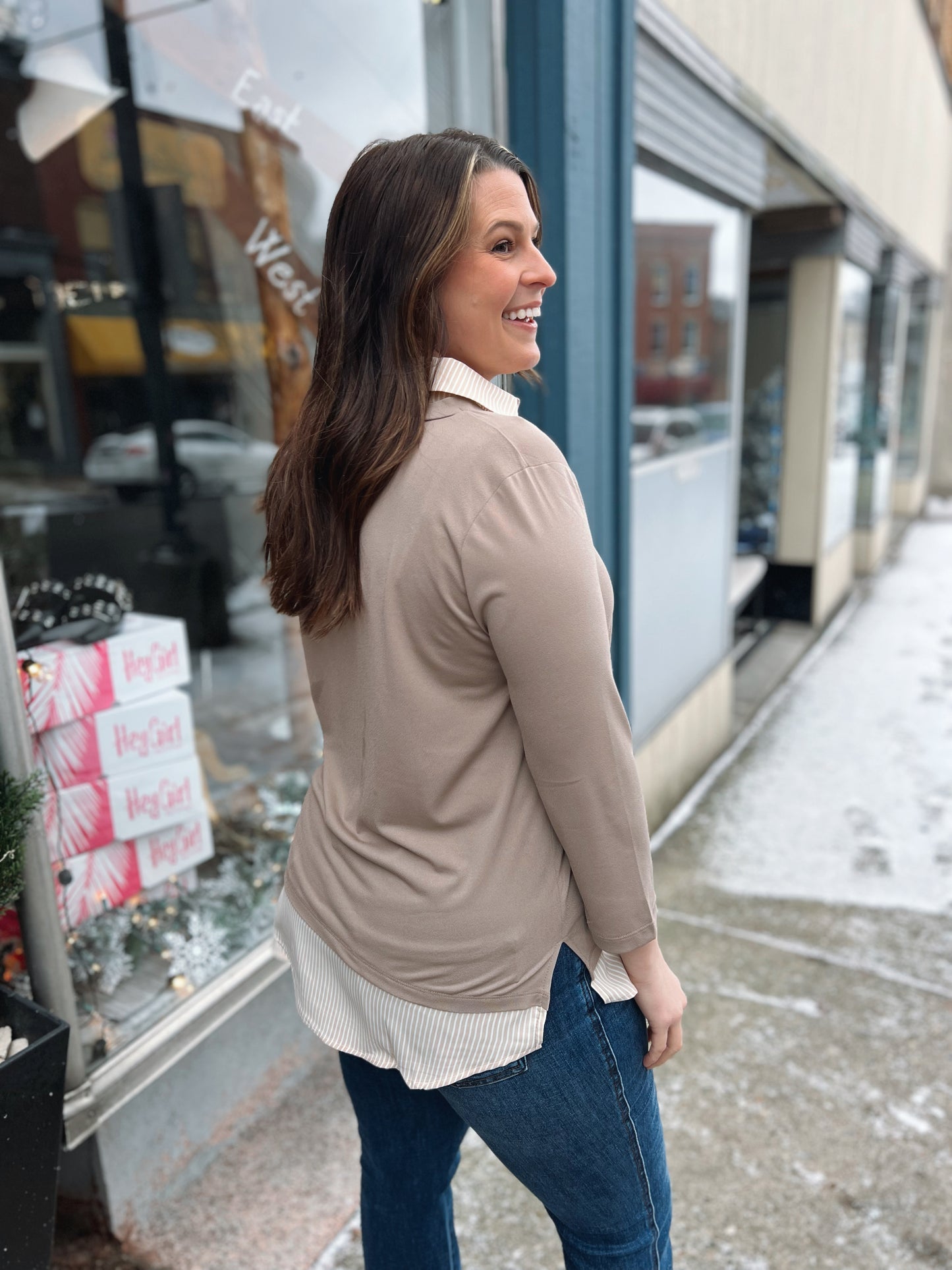 WB Collar Top