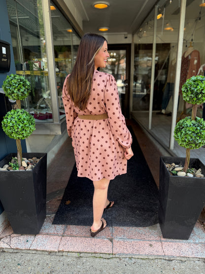 Feel Good Polka Dot Dress