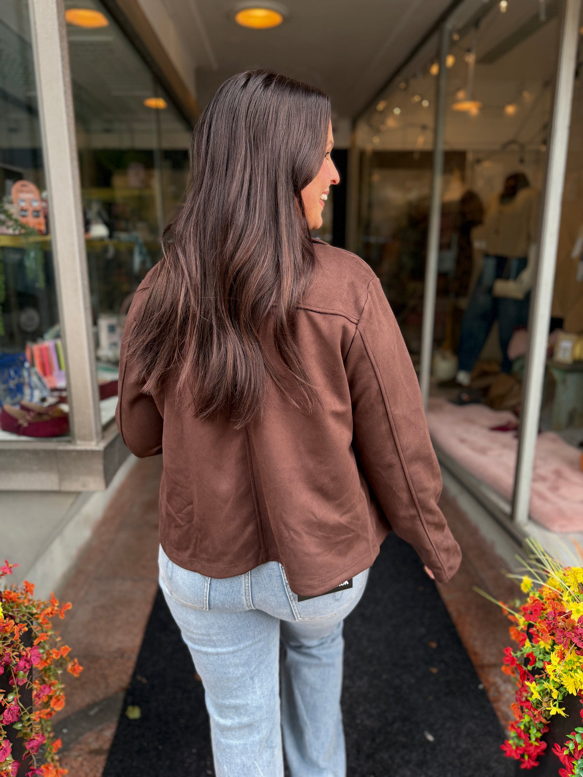 Now and Then Suede Jacket