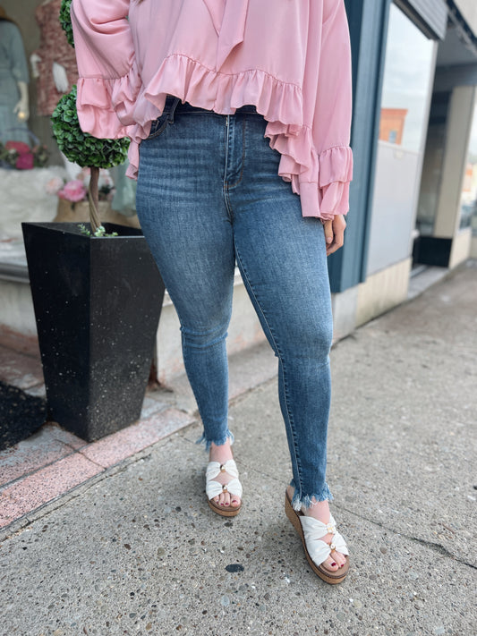 JB Sharkbite Skinny Jeans