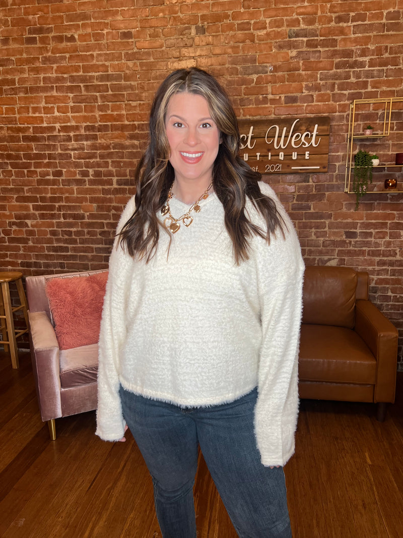 Late Snowfall Sweater