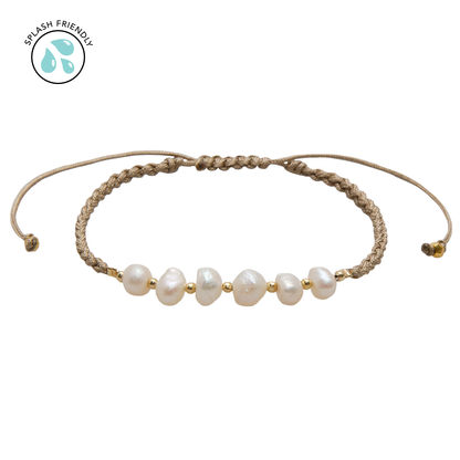 Sandkissed Mermaid’s Pearl Bracelet