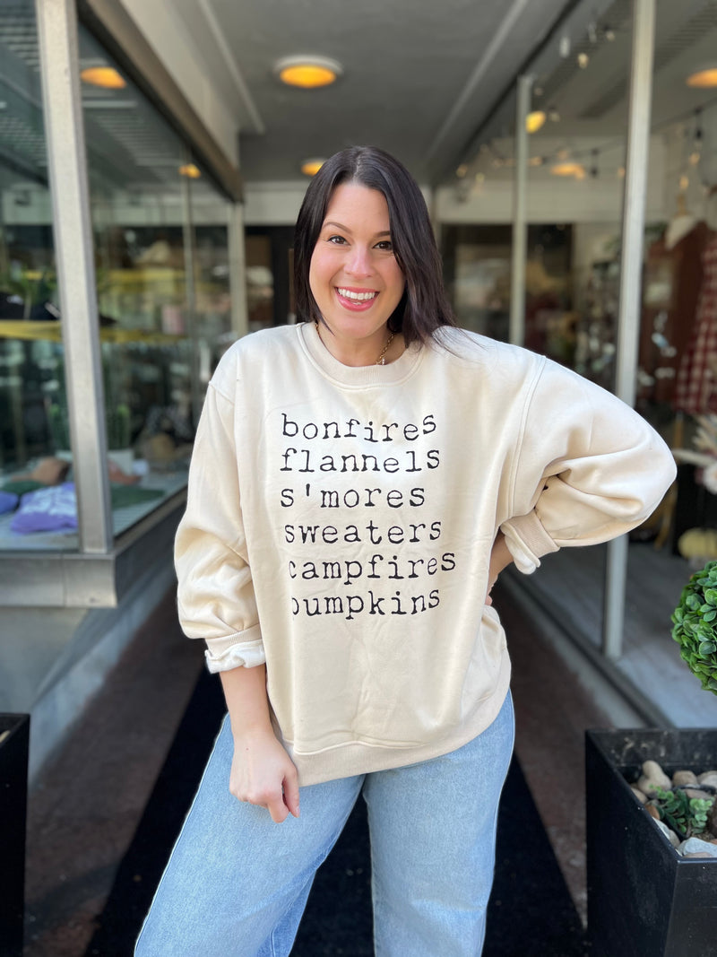Bonfires Sweatshirt