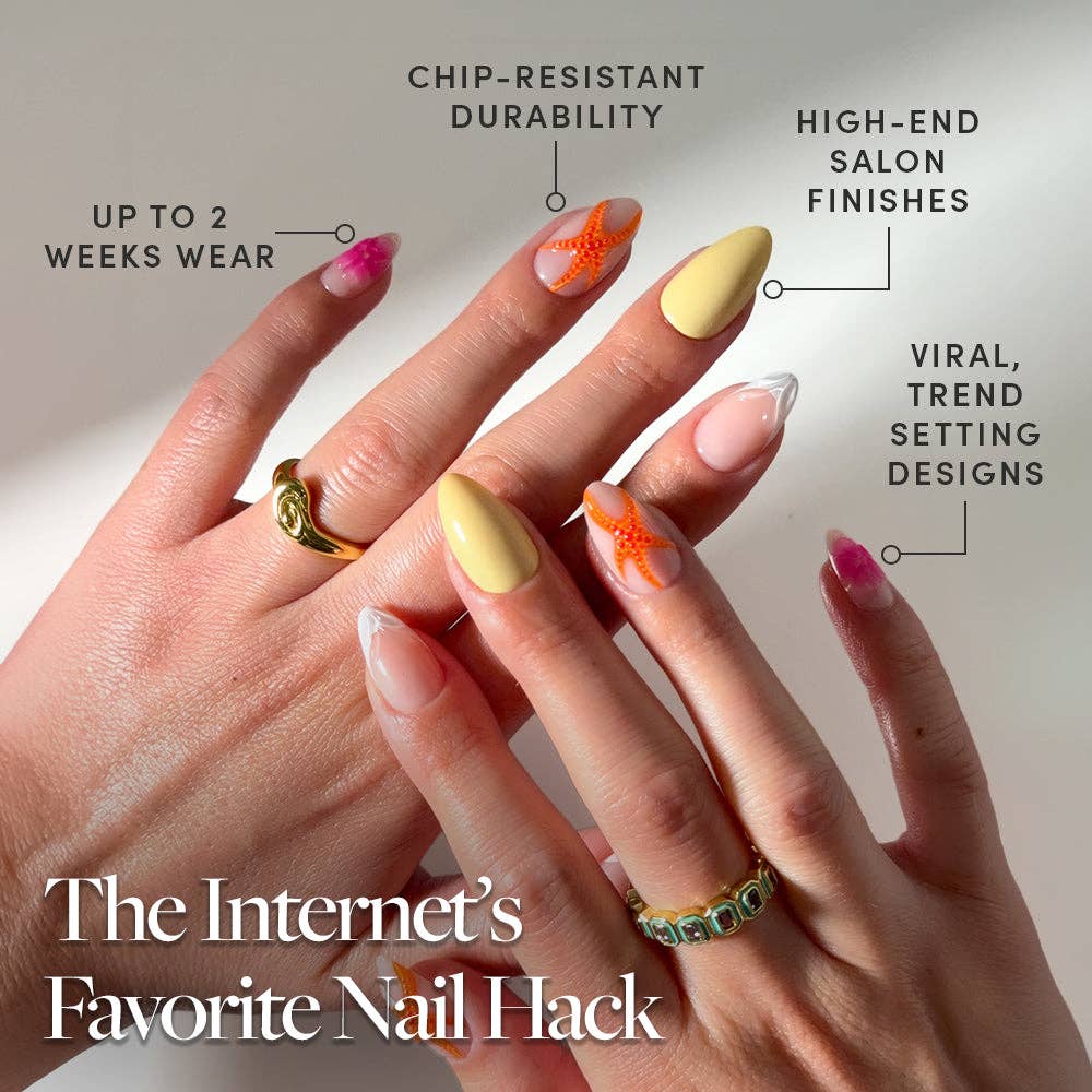 Sunset Tide Press-On Nails