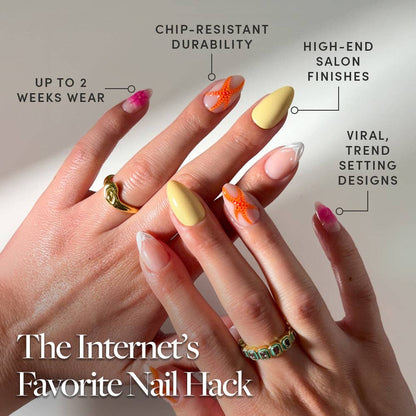 Sunset Tide Press-On Nails