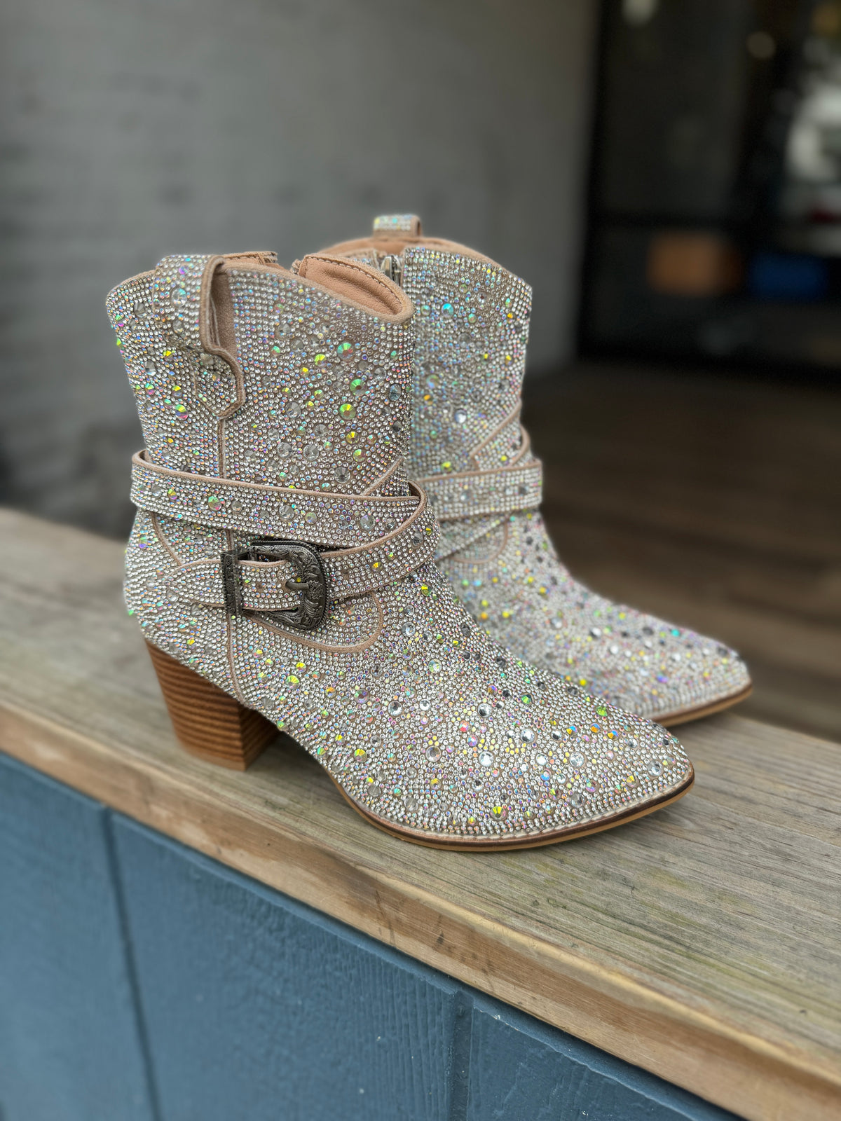Corkys Bootie Call Rhinestone Boots