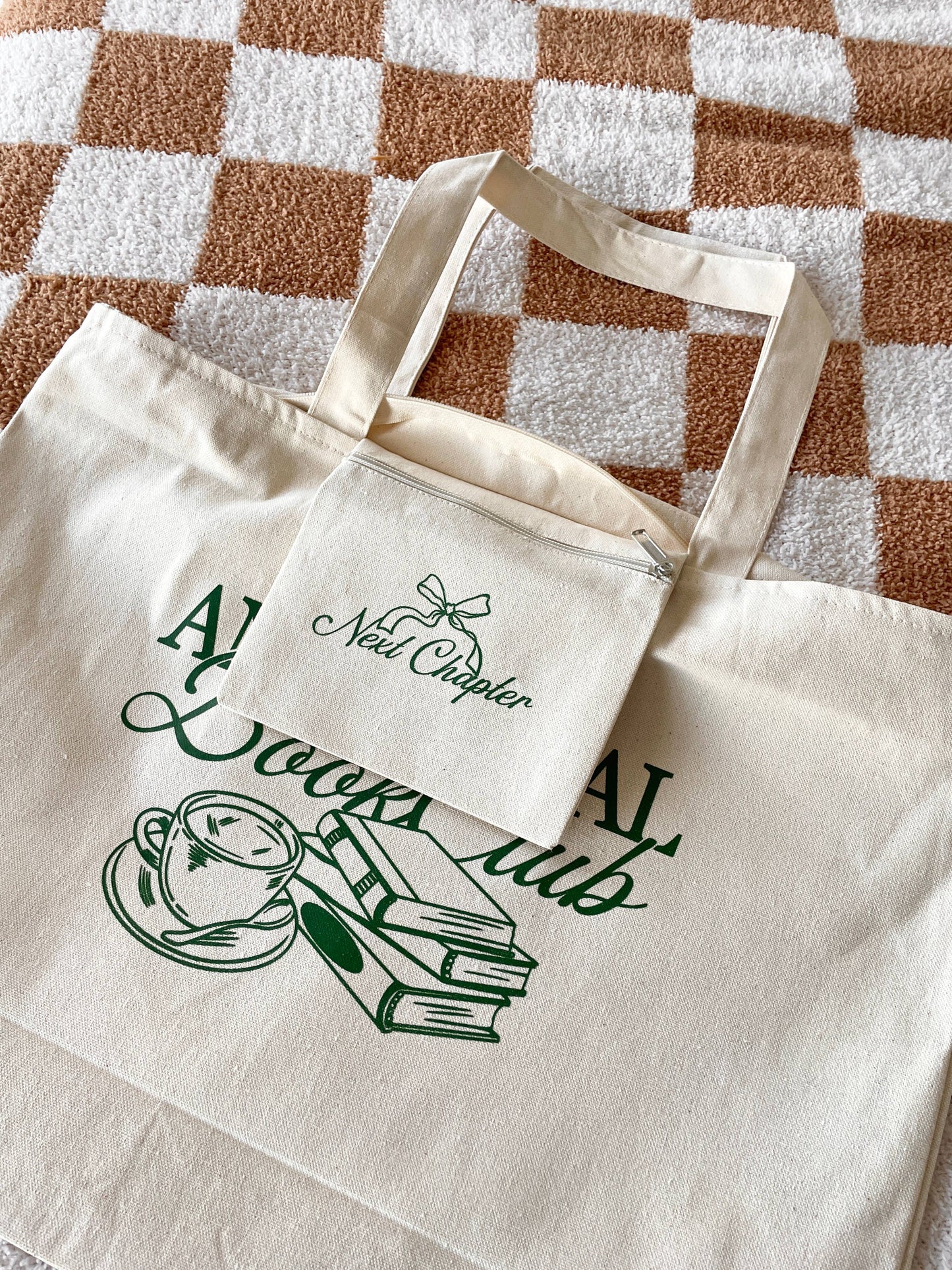Anti Social Book Club Canvas Tote Bag
