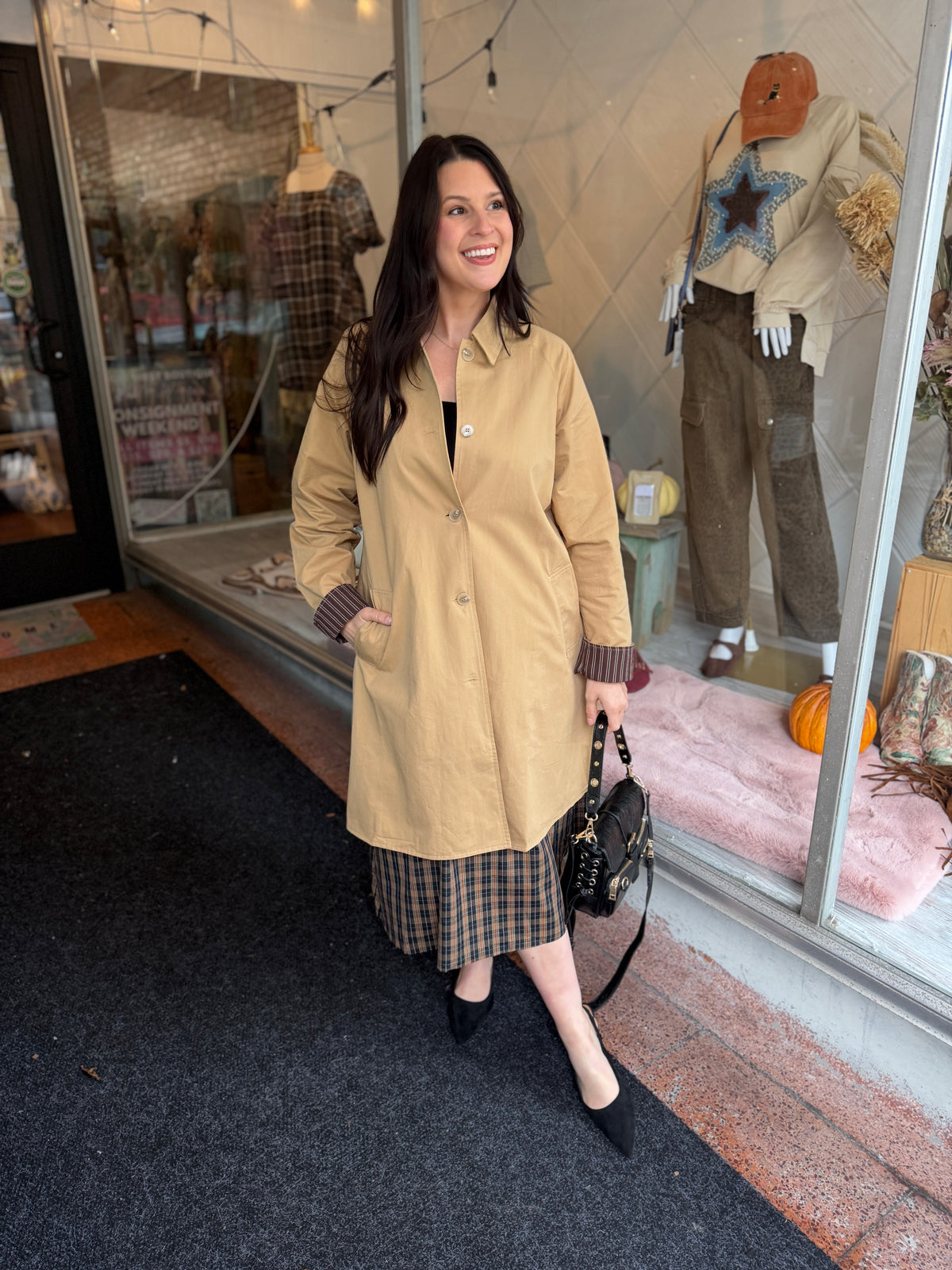 Femme Fatale Trench Coat